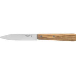 Coffret 3 Couteaux de Cuisine et un Eplucheur Olivier Les Essentiels Opinel