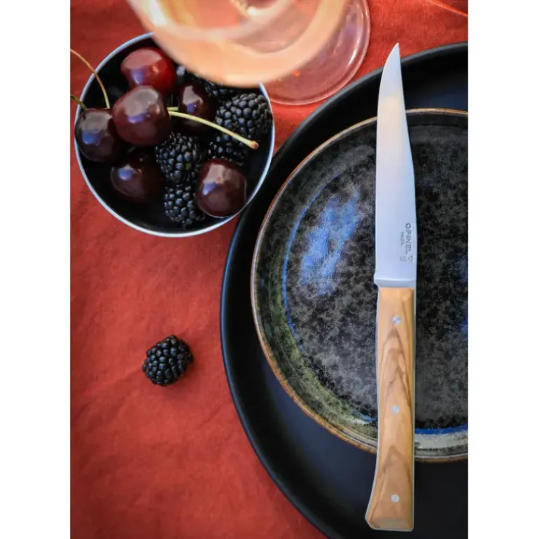 Coffret 4 Couteaux de Table Olivier Facette Opinel