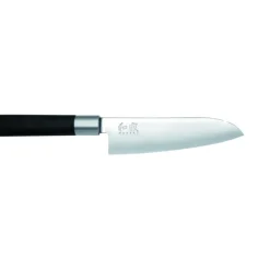 Coffret 3 Couteaux Japonais Universel 10 cm Universel 15 cm et Santoku 16,5 cm Wasabi Black Kai