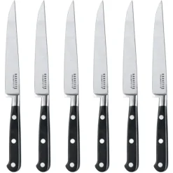 Coffret 6 Couteaux Steak 23 cm Sabatier Trompette