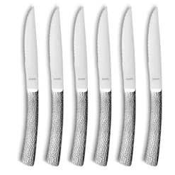 Coffret 6 Couteaux Steak Bongo 23 cm Amefa