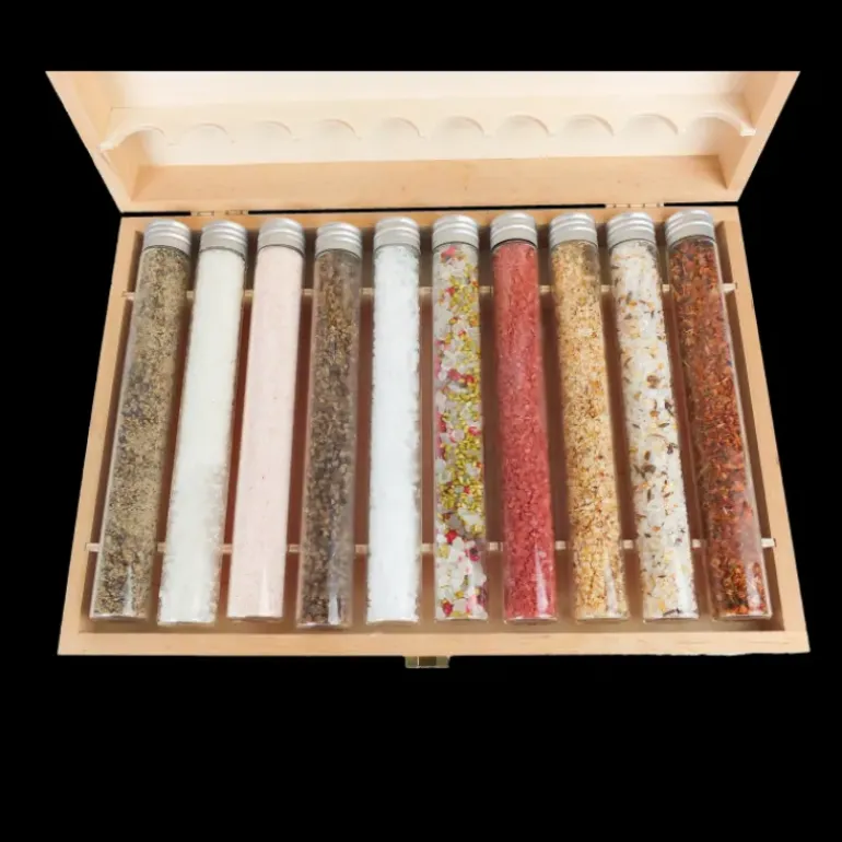 Coffret Cadeau 10 Sels de Dégustation Un Jour Une Épice