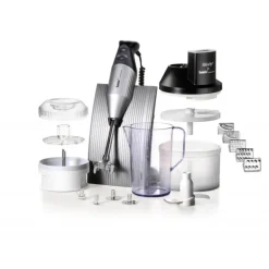 Coffret Mixeur Plongeant Bamix Box Argent