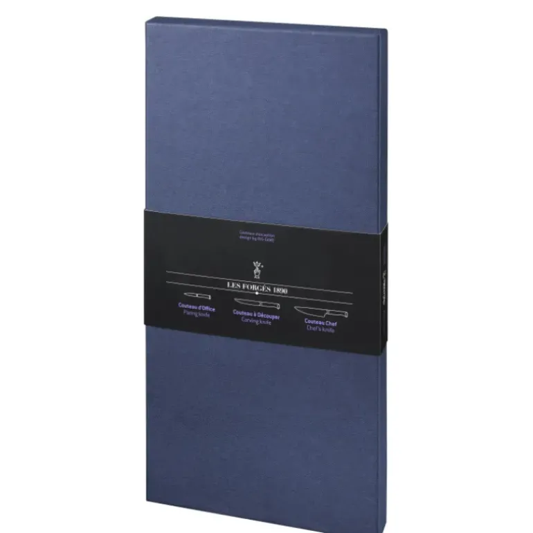 Coffret Trio de Couteaux de Cuisine Les Forgés 1890 Opinel