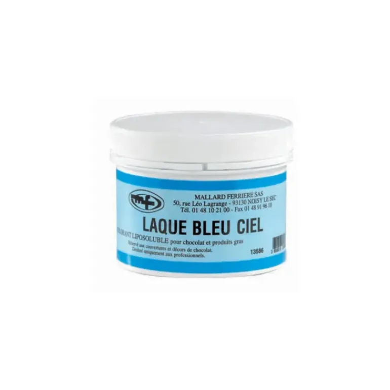 Colorant alimentaire Bleu Ciel E133 Poudre Liposoluble 60g