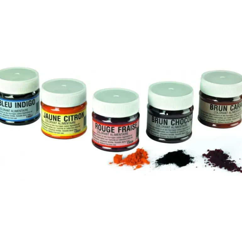 Colorant alimentaire Jaune Citron E102 Poudre Hydrosoluble 20g