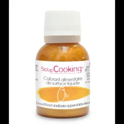 Colorant Alimentaire Liquide Or 20 g Scrapcooking