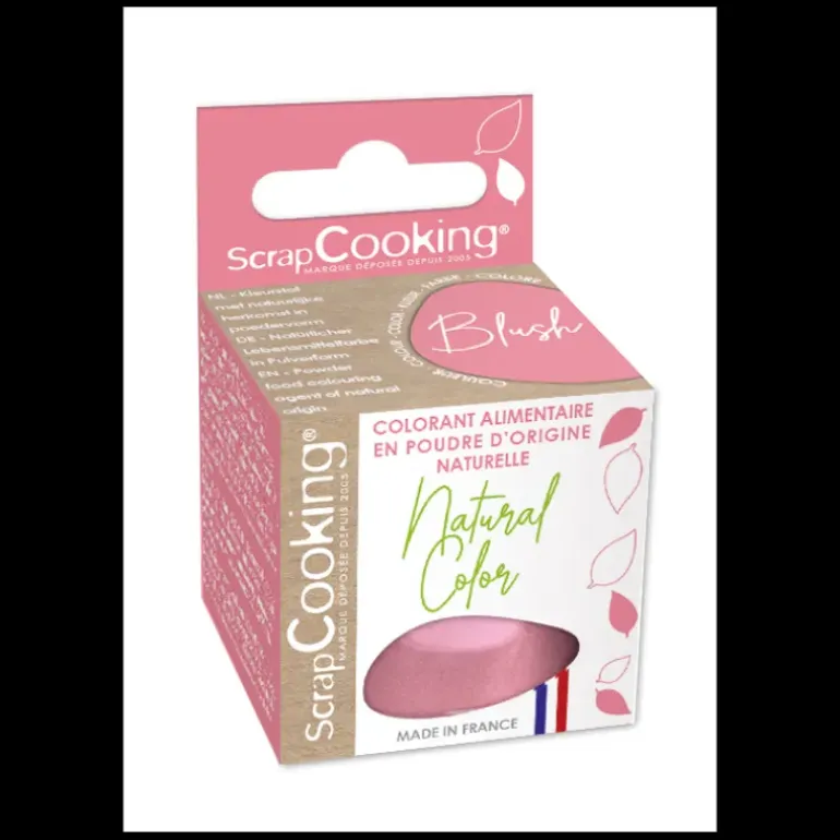 Colorant Alimentaire Naturel Rose Blush 10 g Scrapcooking
