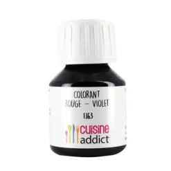 Colorant Alimentaire Naturel Rouge Violet Anthocyane E163 Liquide 58 ml Cuisineaddict
