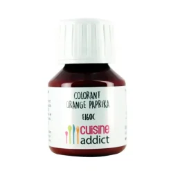 Colorant Alimentaire Naturel Orange Paprika Liquide 58 ml Cuisineaddict