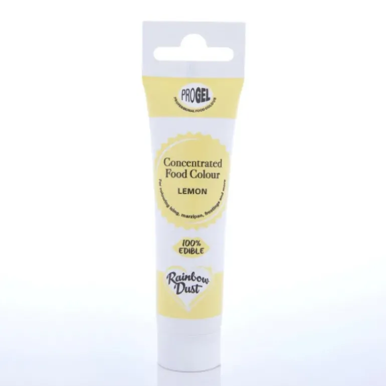 Colorant Alimentaire ProGel Jaune Citron 25g Rainbow Dust