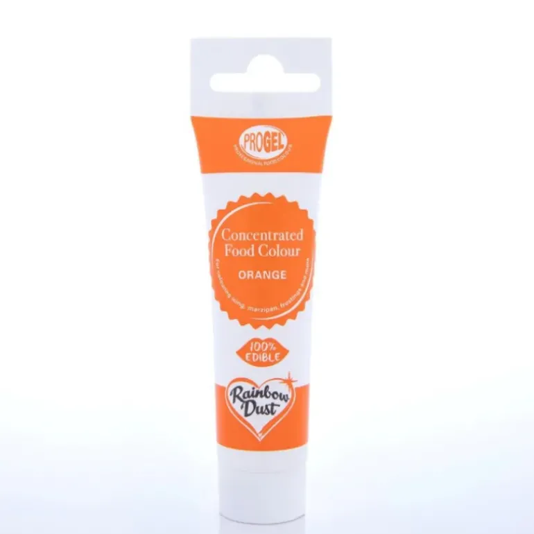 Colorant Alimentaire ProGel Orange 25g Rainbow Dust