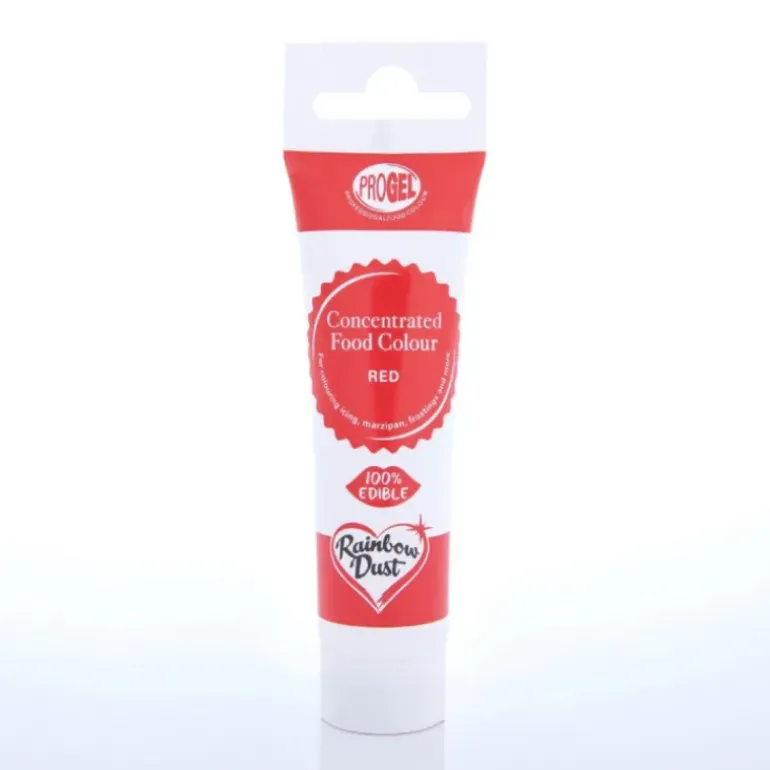 Colorant Alimentaire ProGel Rouge 25g Rainbow Dust
