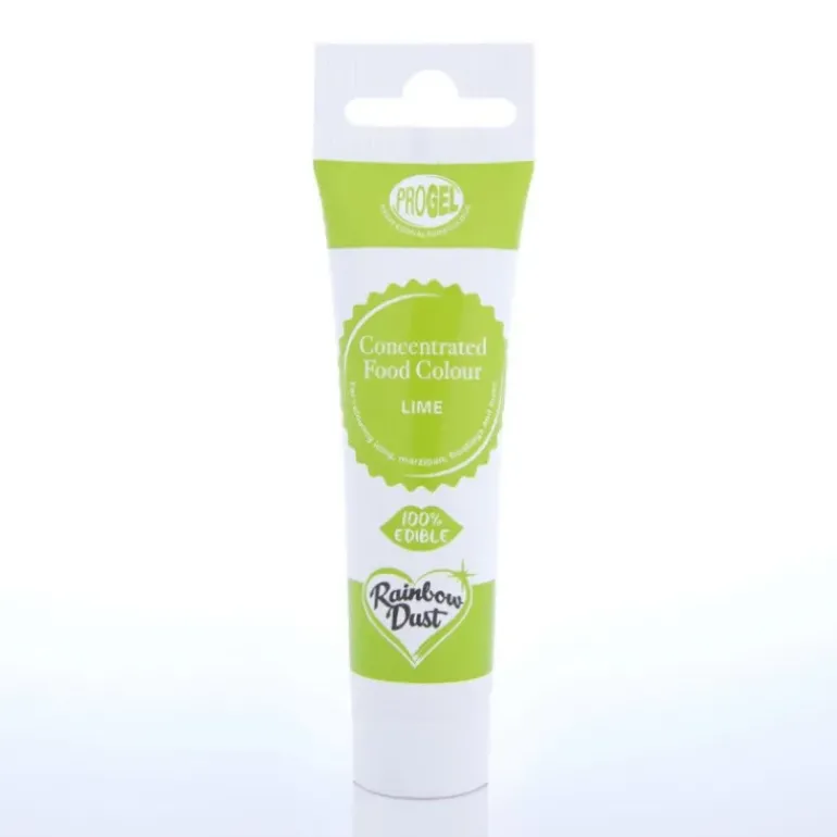 Colorant Alimentaire ProGel Citron Vert 25g Rainbow Dust