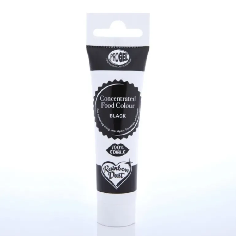 Colorant Alimentaire ProGel Noir 25g Rainbow Dust