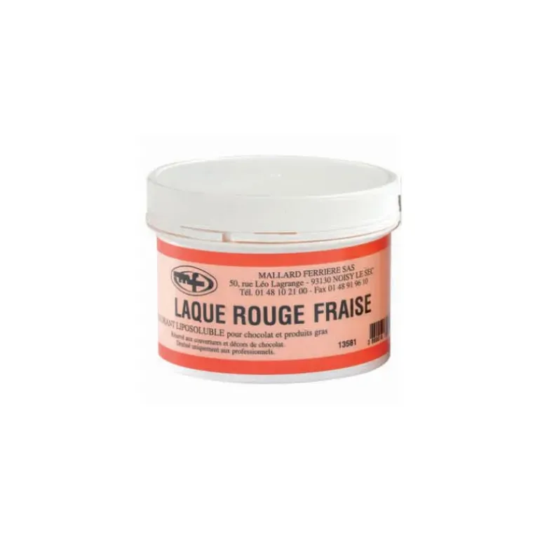 Colorant alimentaire Rouge Fraise E129 Poudre Liposoluble 60g