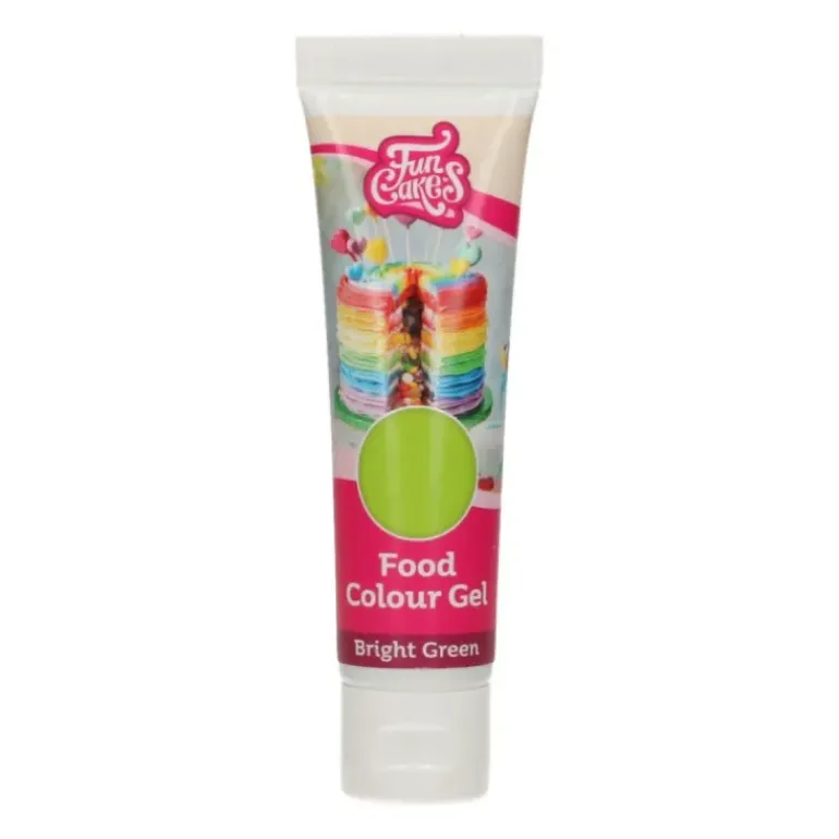Colorant gel alimentaire Vert clair FunCakes 30 g