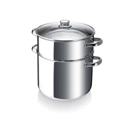Couscoussier en Acier Inoxydable 15L Ø28cm CHAMBORD Beka