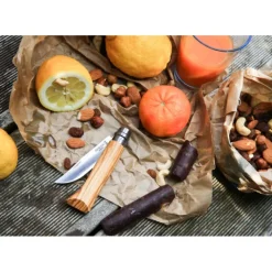 Couteau de Poche Plumier Luxe avec un Etui Opinel