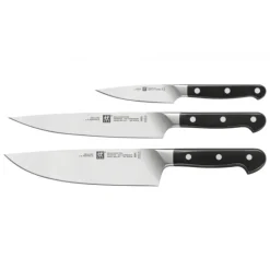 Couteau D'office 10 cm, Couteau de Chef 20 cm et Couteau Tranchelard 20 cm Zwilling PRO