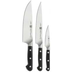 Couteau D'office 10 cm, Couteau de Chef 20 cm et Couteau Tranchelard 20 cm Zwilling PRO