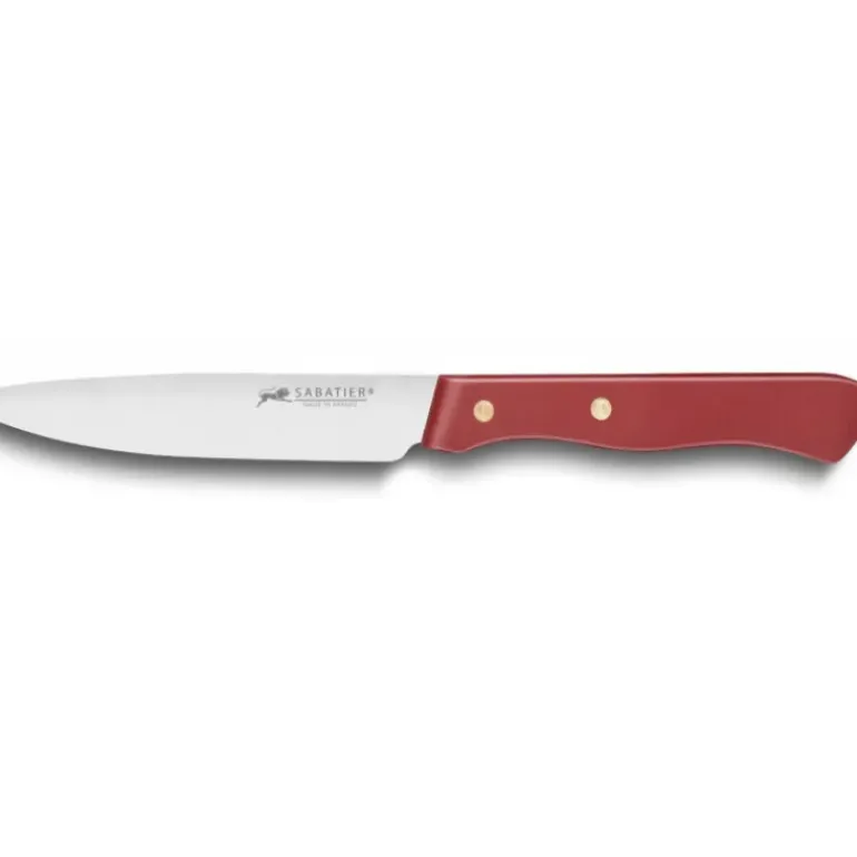 Couteau d'Office 10 cm Sabatier Rouge