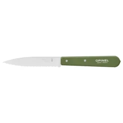 Couteau d'Office Cranté N°113 Kaki Opinel