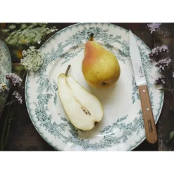 Couteau d'Office N°112 10 cm Hêtre (x2) Opinel