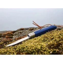 Couteau N°8 Baroudeur Bleu Foncé Colorama Opinel