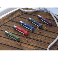 Couteau N°8 Baroudeur Bleu Foncé Colorama Opinel