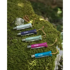 Couteau N°7 Baroudeur Cyan Colorama Opinel