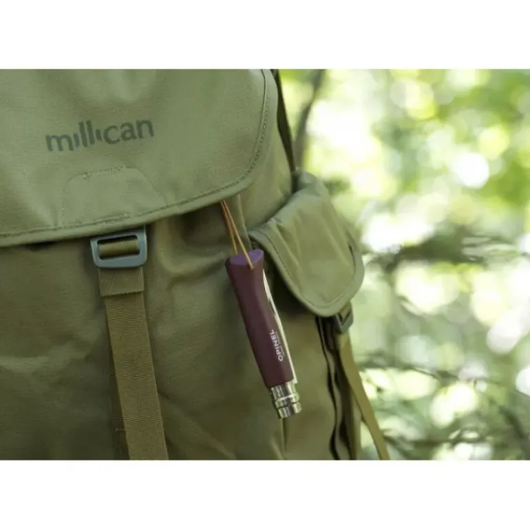 Couteau N°8 Baroudeur Grenat Colorama Opinel