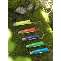 Couteau N°7 Baroudeur Vert Prairie Colorama Opinel