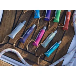 Couteau N°6 Baroudeur Violet Gris Colorama Opinel