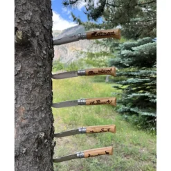 Couteau N°8 Gravure Chien Animalia Opinel