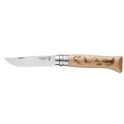 Couteau N°8 Gravure Randonnée Sport Opinel