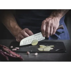 Couteau Santoku Alvéolé Les Forgés 1890 Opinel