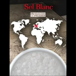 Cristaux de Sel Blanc d'Allemagne Sachets 50 g (x7) Peugeot