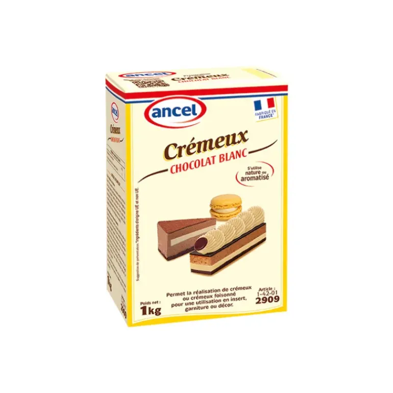 Crémeux Chocolat Blanc 1kg Ancel