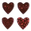 Cœurs en Chocolat Imprimés 3 cm (x160) Florensuc