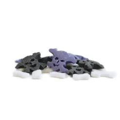 Décors en sucre Halloween Os et Tête de Mort 50g Scrapcooking