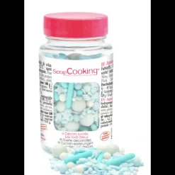 Décors en Sucre Mélange Rods Bleu 70 g Scrapcooking