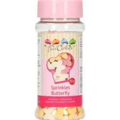 Décors en sucre Papillons 50 g Funcakes