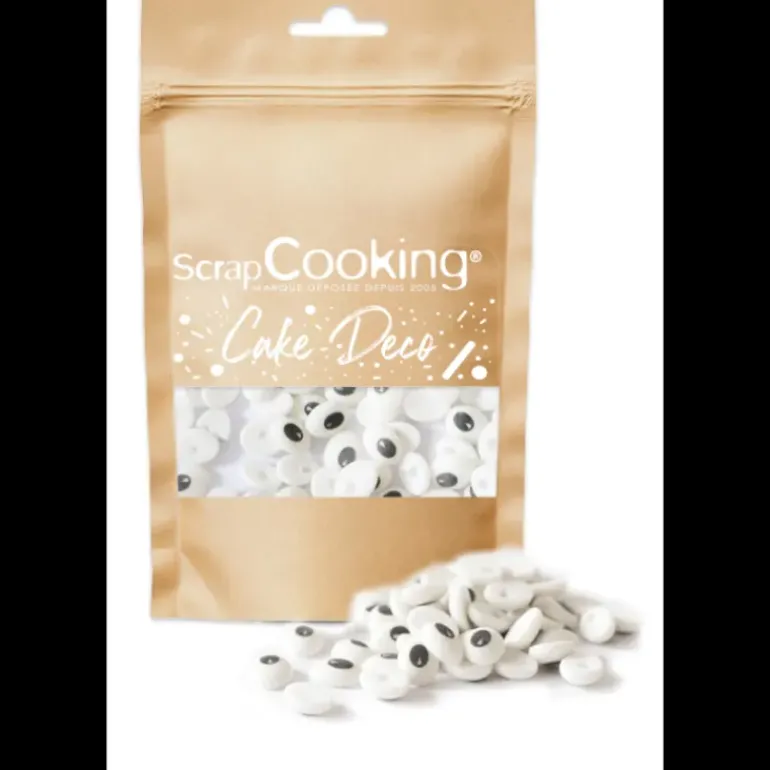 Décors en Sucre Yeux 40 g Scrapcooking