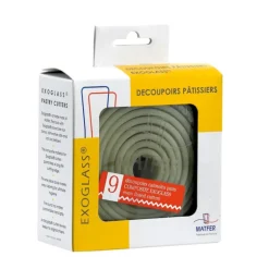 Découpoirs Ronds Cannelés Pairs Exoglass (Boîte de 9)