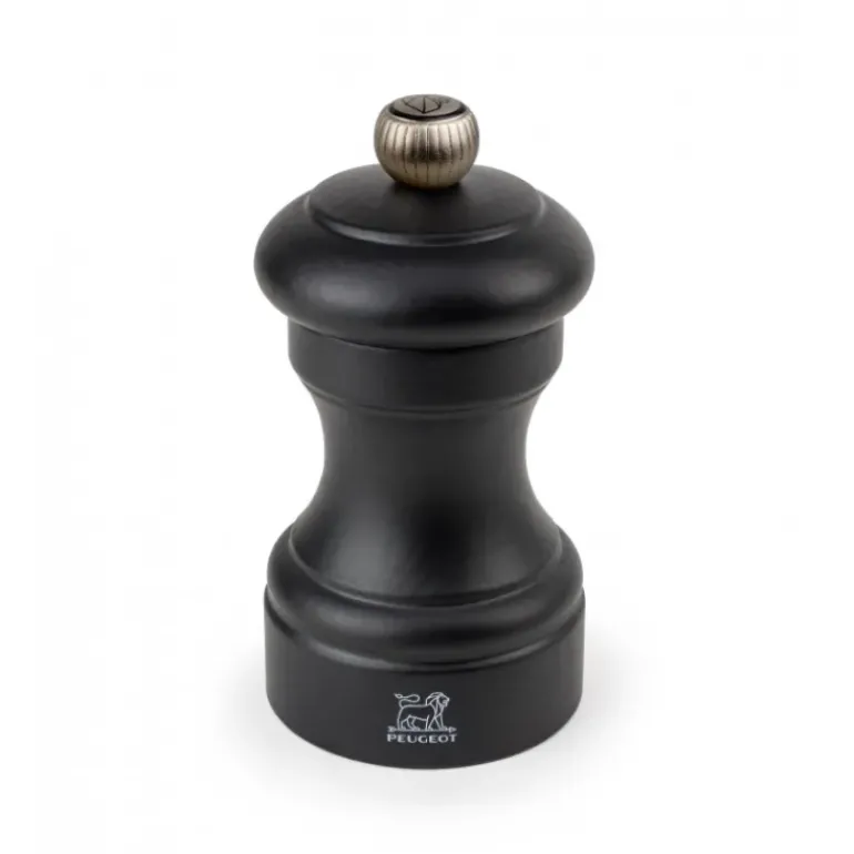 Duo Moulin à Poivre et à Sel Bistro 10 cm Noir et Blanc Peugeot