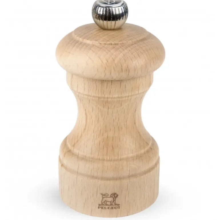 Duo Moulin à Poivre et à Sel Bistro 10 cm Chocolat et Naturel Peugeot