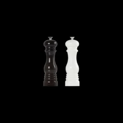 Duo Moulin à Poivre et à Sel Noir et Blanc 21 cm Le Creuset