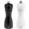 Duo Moulin à Poivre et à Sel Tahiti 15 cm Noir et Blanc Peugeot
