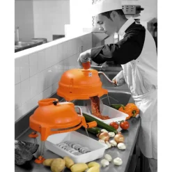 Dynacube : Coupe-légume professionnel + grille 8.5 mm x 8.5 mm